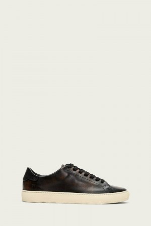 Black Frye Astor Low Lace Men Sneakers | MFIZ46932