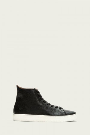 Black Frye Astor Midlace Men Sneakers | CJNA85719