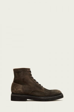 Black Frye Bowery Light Men Lace Up Boots | HXLC95082