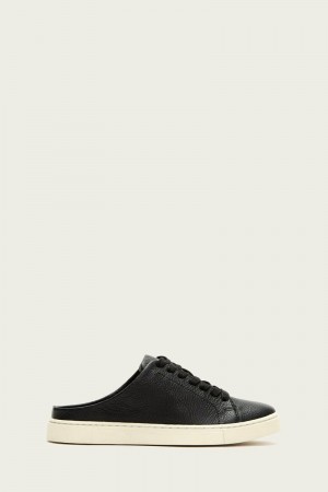 Black Frye Ivy Low Lace Mule Women Sneakers | XPGM08539