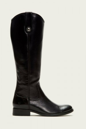 Black Frye Melissa Inside Zip Women Knee-high Boots | PQMN07835