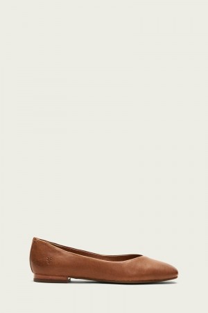 Brown Frye Dana Women Ballet Flats | KRWJ26053