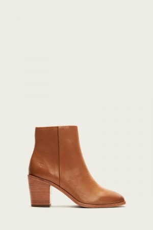 Brown Frye Georgia Women Booties | WDJI58937