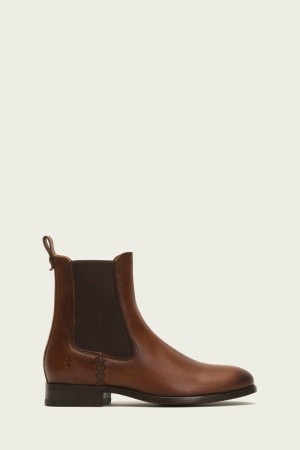 Brown Frye Melissa Women Chelsea Boots | HRXS48395