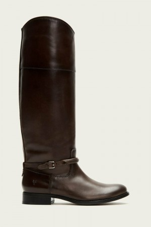 Chocolate Frye Melissa Seam Tall Women Knee-high Boots | MIKS76451