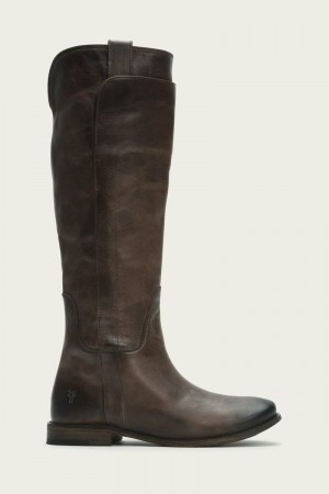 Chocolate Frye Paige Tall Riding Women Knee-high Boots | VIKY59842