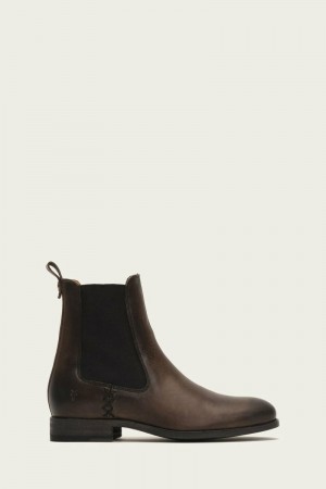 Dark Brown Frye Melissa Women Chelsea Boots | TCDG60341