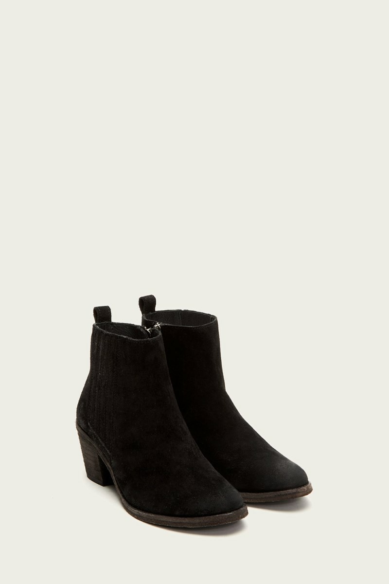 Black Frye Alton Chelsea Women Ankle Boots | UXGC69238