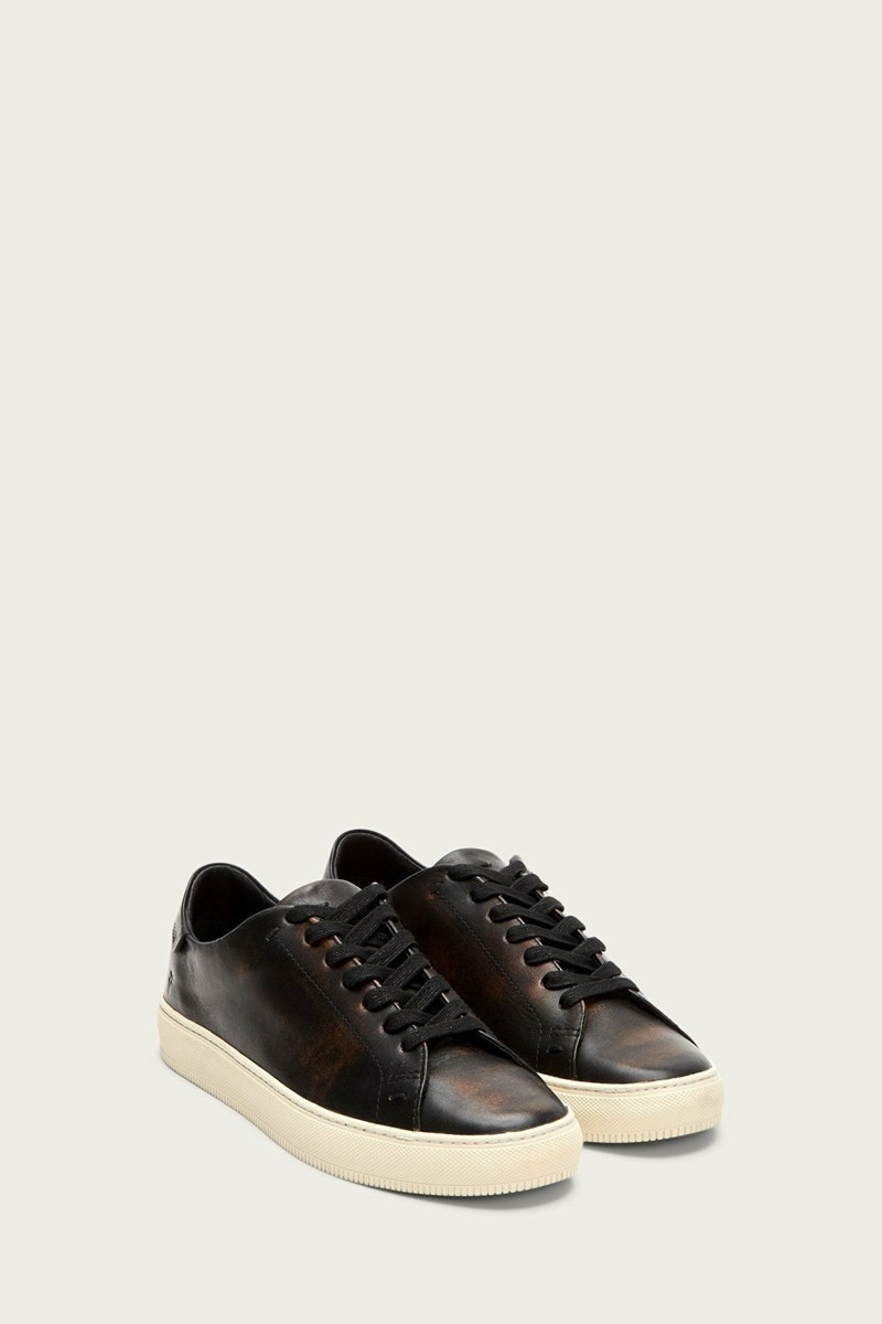 Black Frye Astor Low Lace Men Sneakers | MFIZ46932