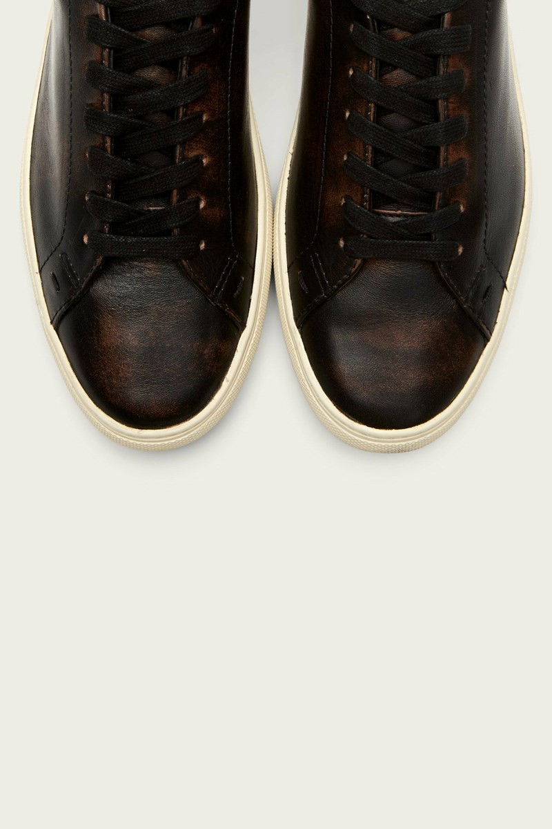 Black Frye Astor Low Lace Men Sneakers | MFIZ46932