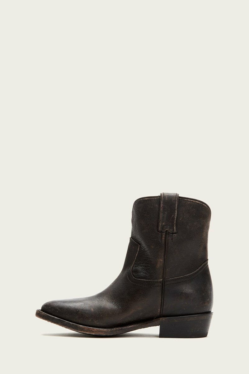 Black Frye Billy Short Women Booties | BNJC84615