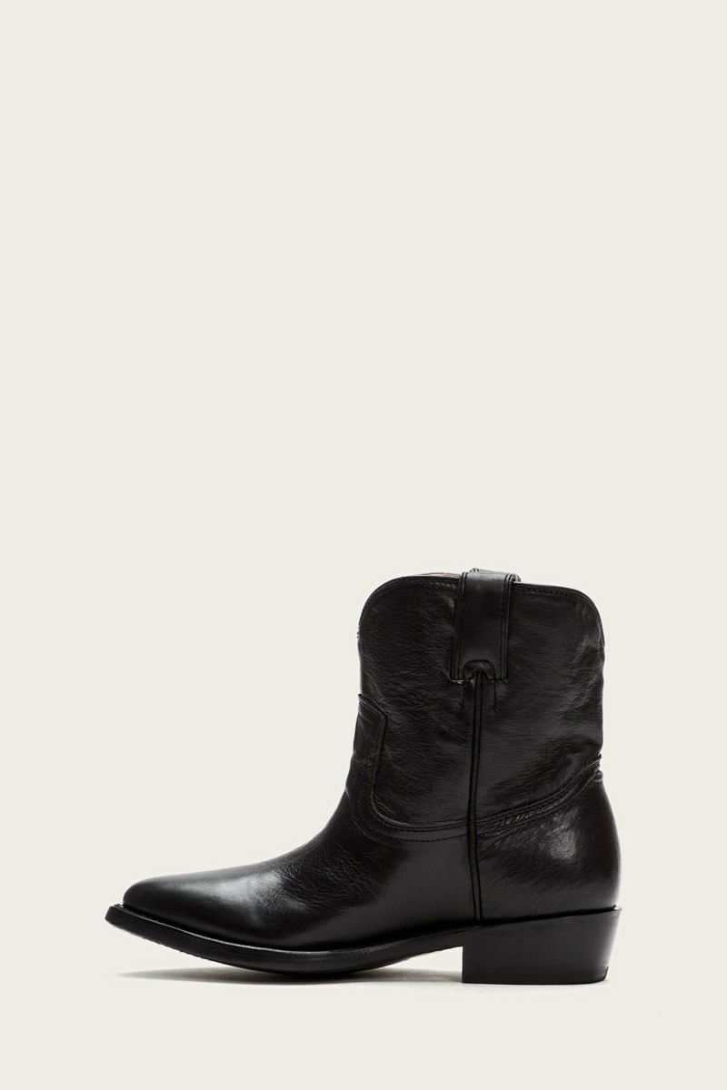 Black Frye Billy Short Women Booties | YVPW70168