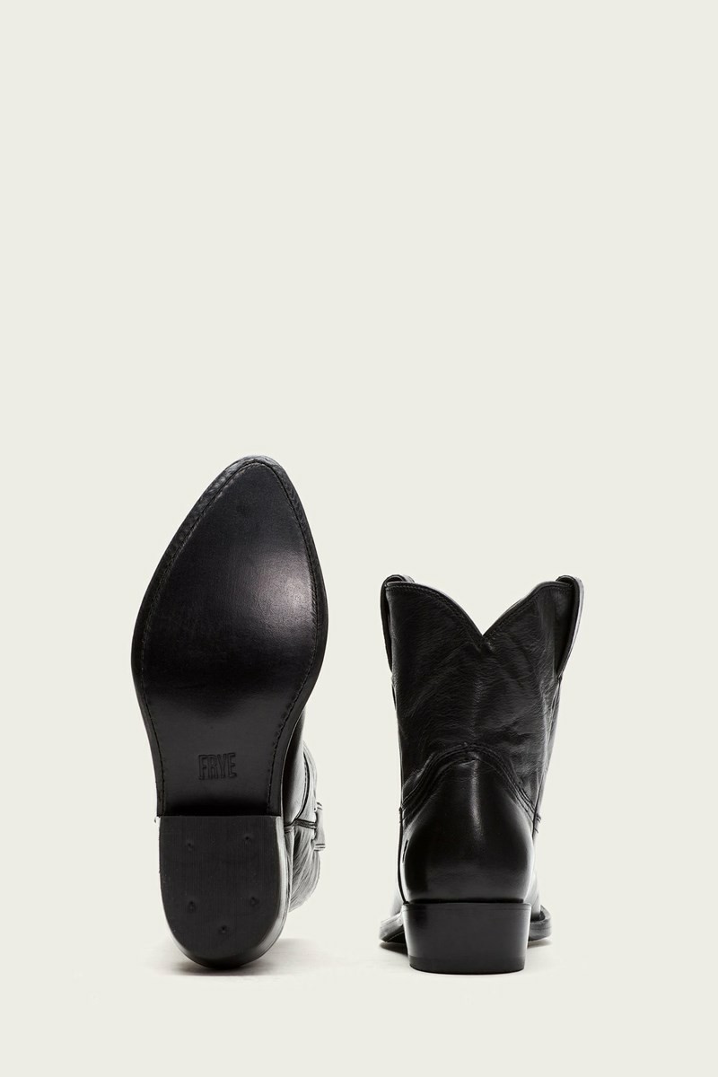 Black Frye Billy Short Women Booties | YVPW70168