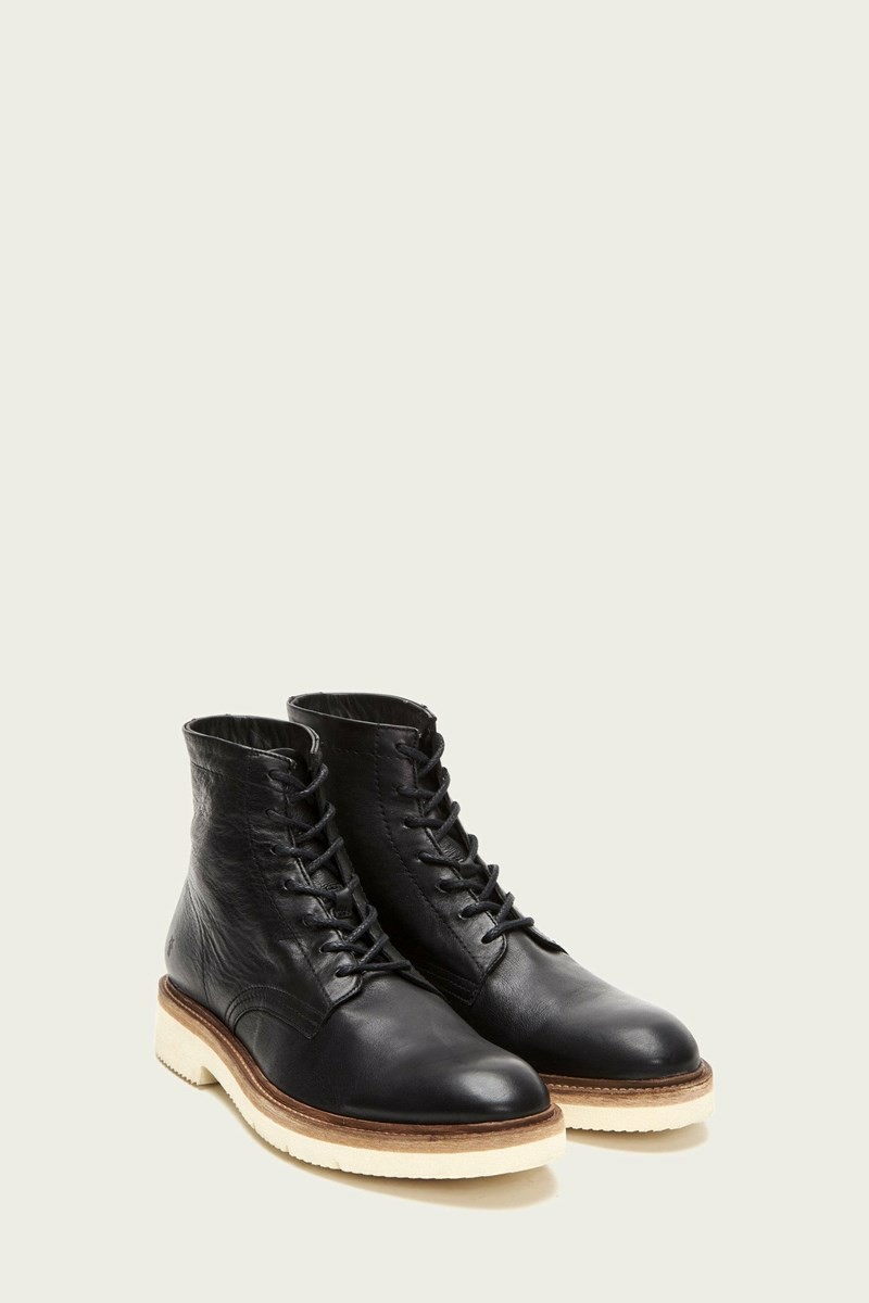 Black Frye Bowery Light Men Lace Up Boots | WXYK75908