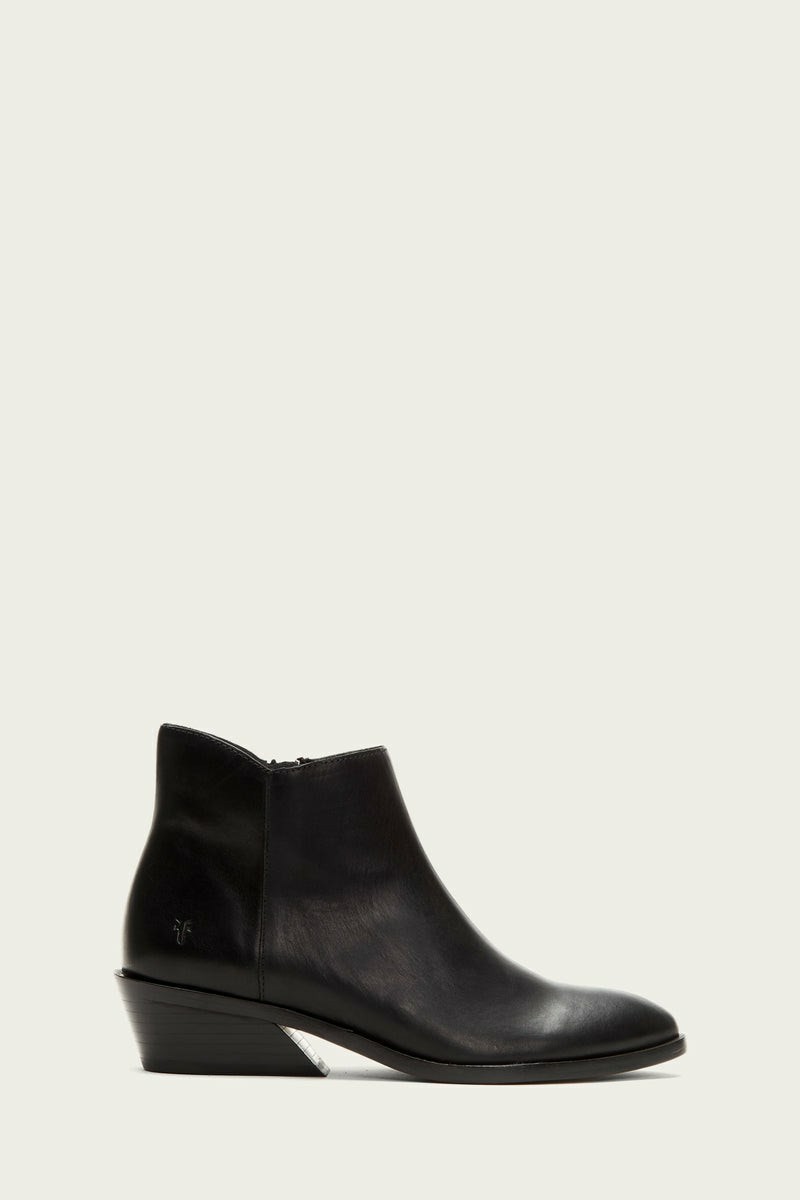 Black Frye Farrah Inside Zip Women Booties | JNID52147