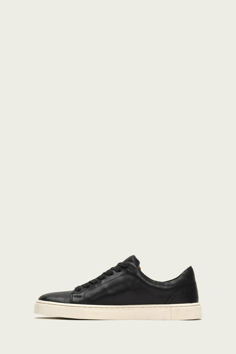 Black Frye Ivy Low Lace Women Sneakers | IHRZ06479