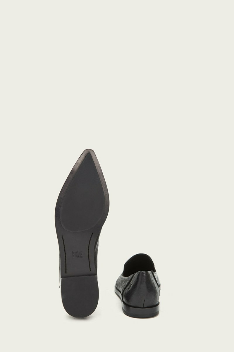 Black Frye Kenzie Venetian Women Flats | TCDR98301