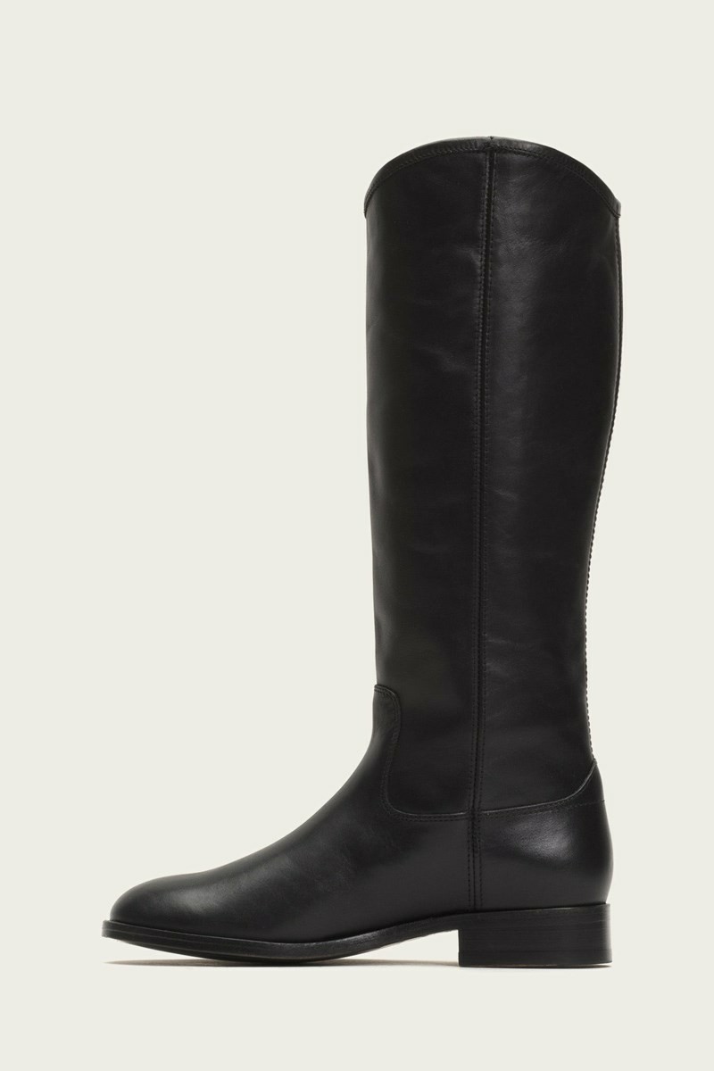 Black Frye Melissa Button 2 Women Knee-high Boots | OLJX20691