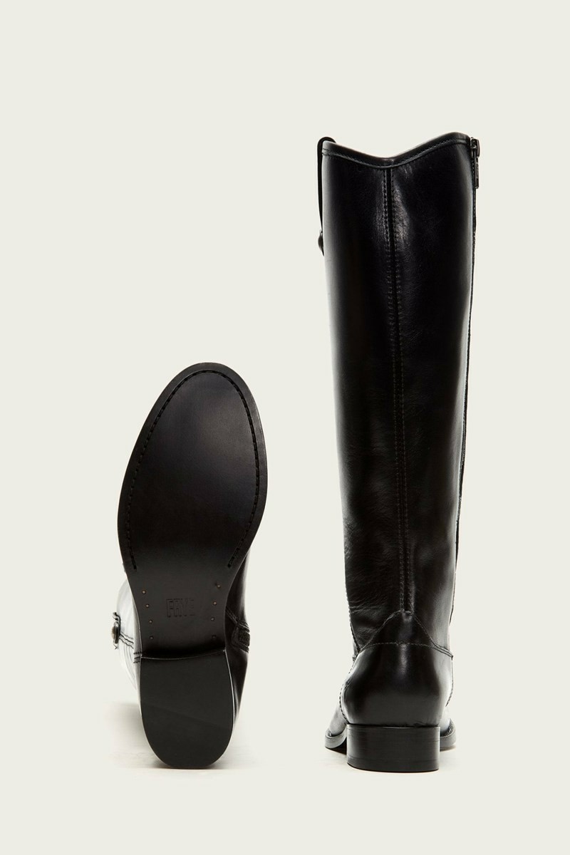 Black Frye Melissa Inside Zip Women Knee-high Boots | PQMN07835