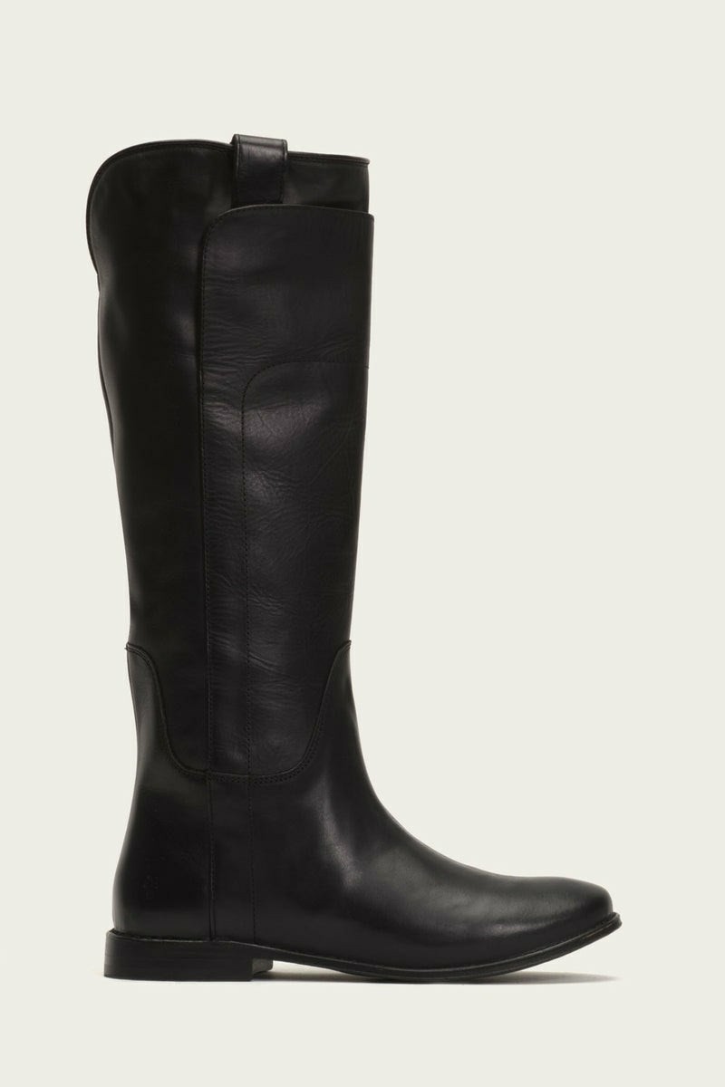 Black Frye Paige Tall Riding Women Knee-high Boots | UGNE61749