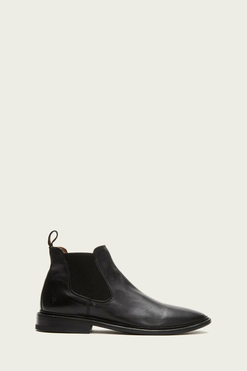 Black Frye Paul Chelsea Men Dress Shoes | QNDU73089