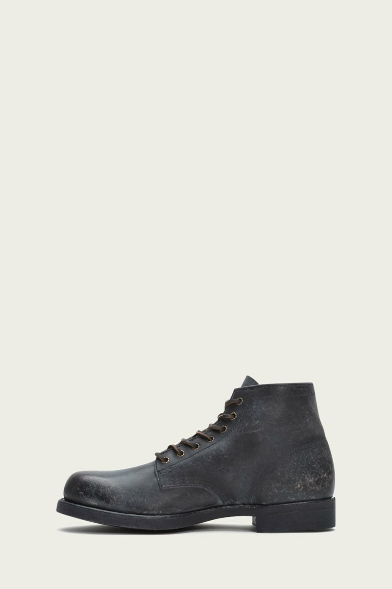 Black Frye Prison Men Lace Up Boots | YNKS12370