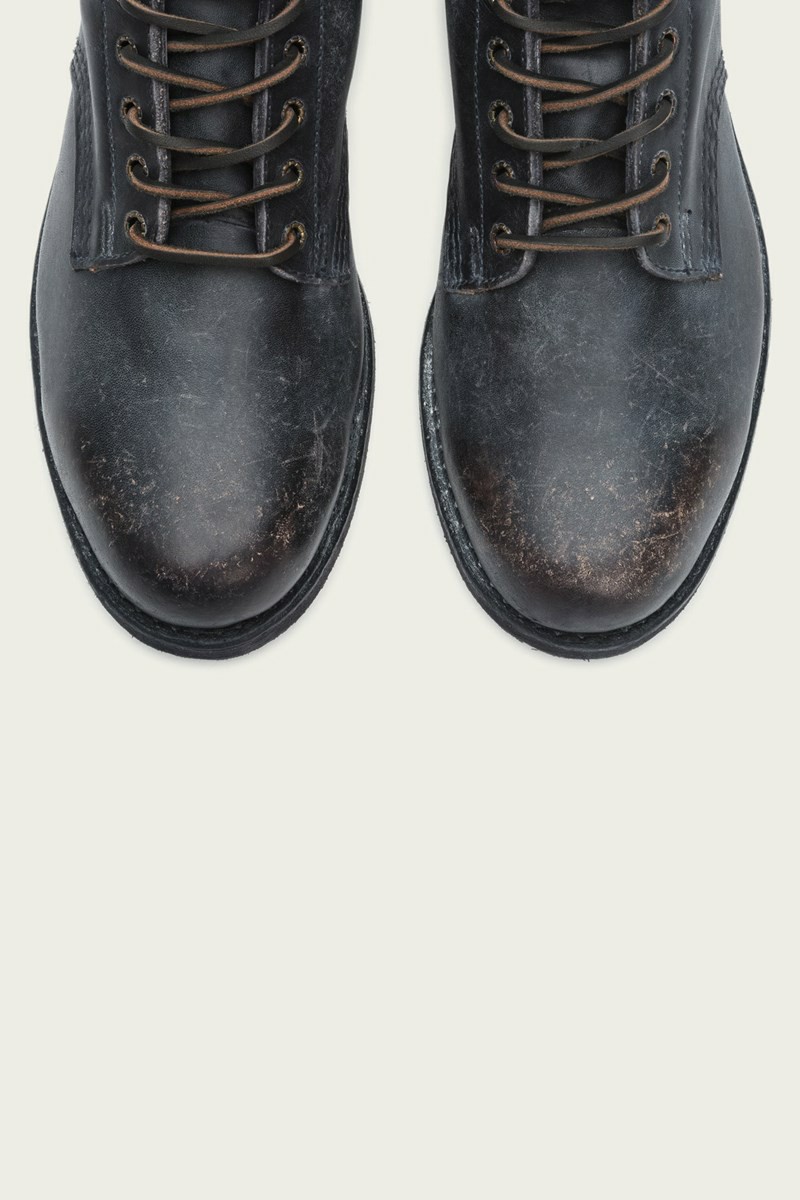 Black Frye Prison Men Lace Up Boots | YNKS12370