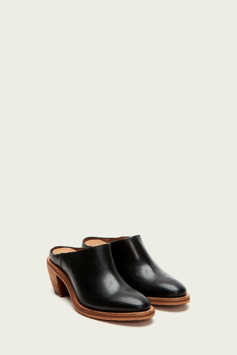 Black Frye Rosalia Women Mules | HZRW89504