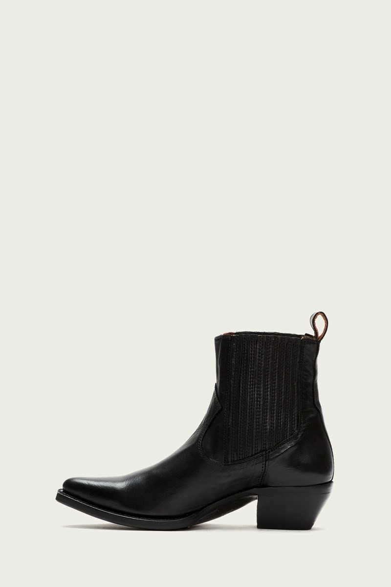 Black Frye Sacha Chelsea Women Ankle Boots | PIAB23410