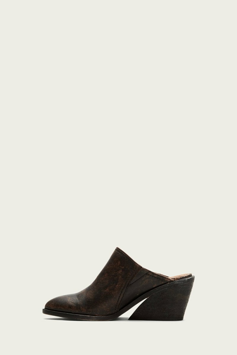 Black Frye Serena Women Mules | MOFS79620