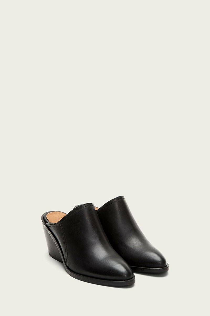 Black Frye Serena Women Mules | OKPN14852