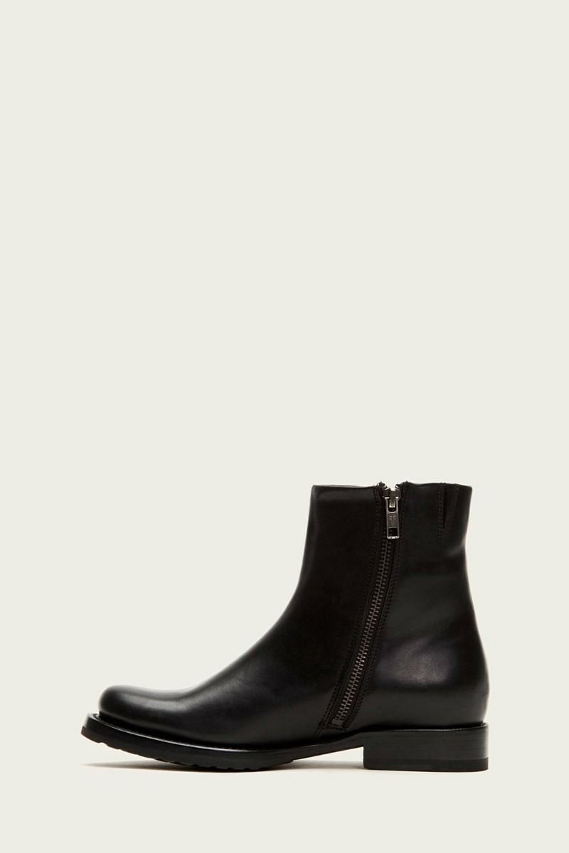 Black Frye Veronica Inside Zip Women Mid Calf Boots | QNKT46315