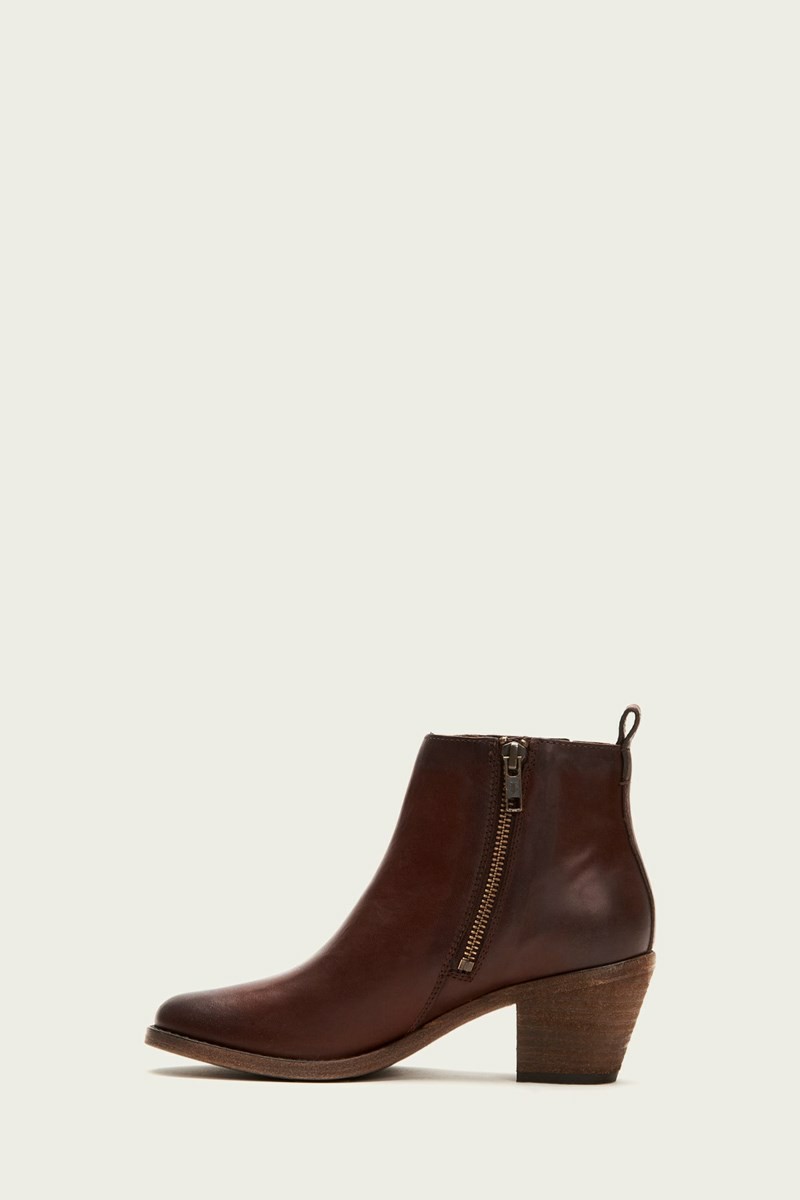 Brown Frye Alton Chelsea Women Ankle Boots | KDQR90218