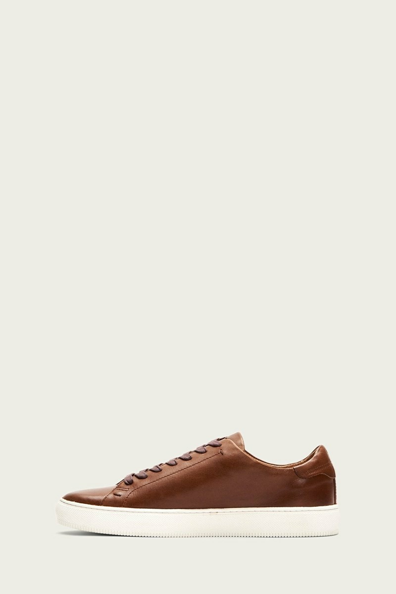 Brown Frye Astor Low Lace Men Sneakers | EBPI95073