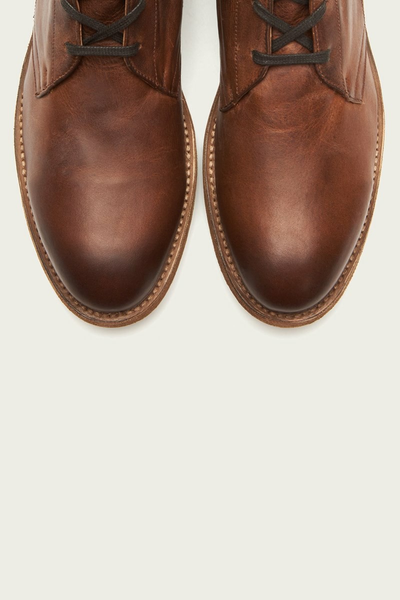 Brown Frye Bowery Chukka Men Lace Up Boots | AGUT51934