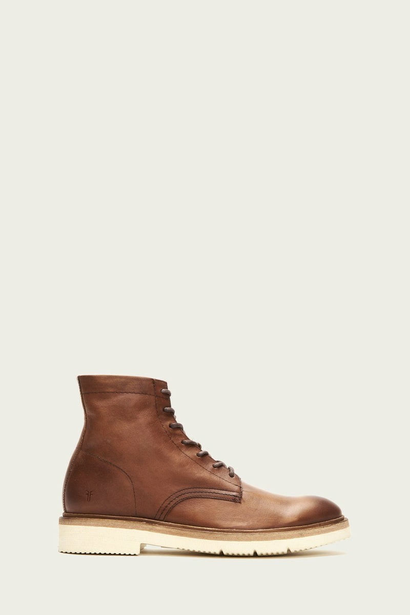 Brown Frye Bowery Light Men Lace Up Boots | IANV21870