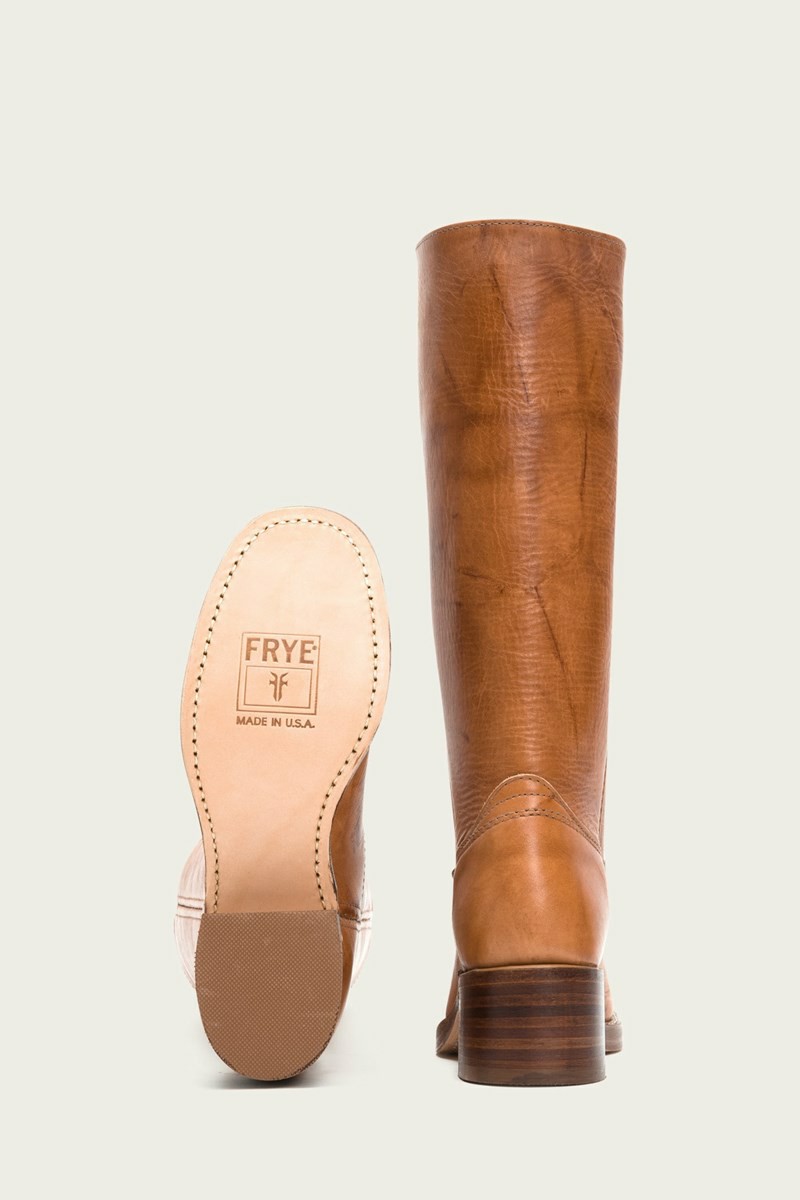 Brown Frye Campus 14L Women Knee-high Boots | VANH32751