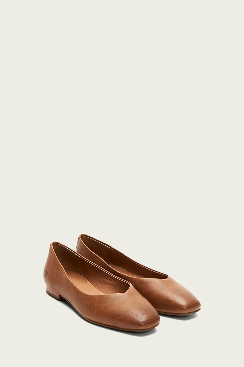 Brown Frye Dana Women Ballet Flats | KRWJ26053