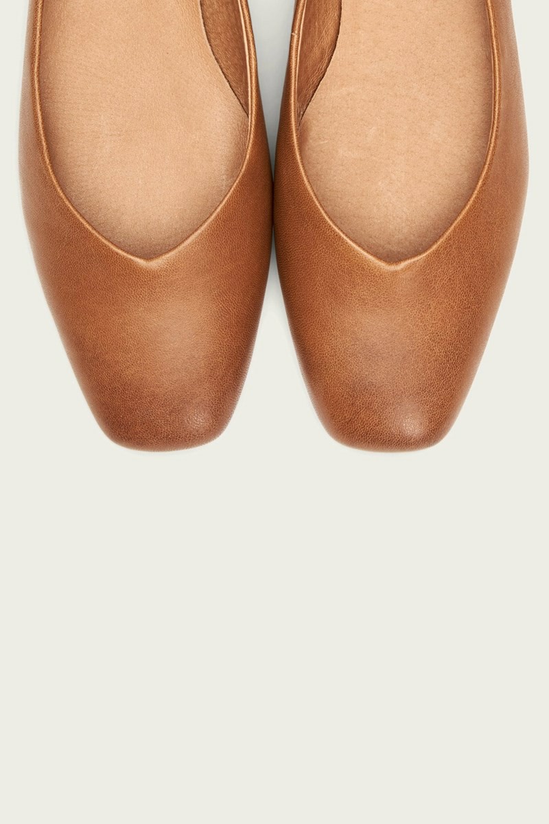 Brown Frye Dana Women Ballet Flats | KRWJ26053