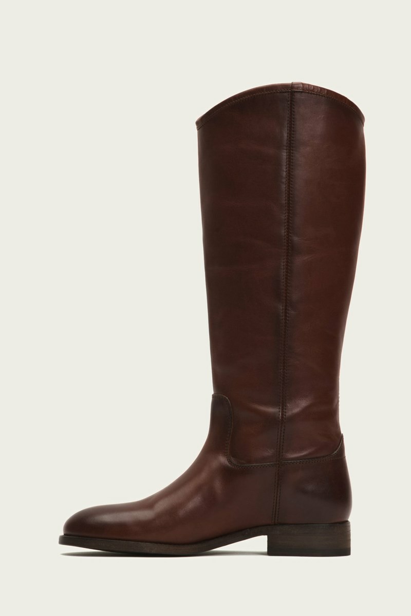 Brown Frye Melissa Button 2 Women Knee-high Boots | KIVG60327