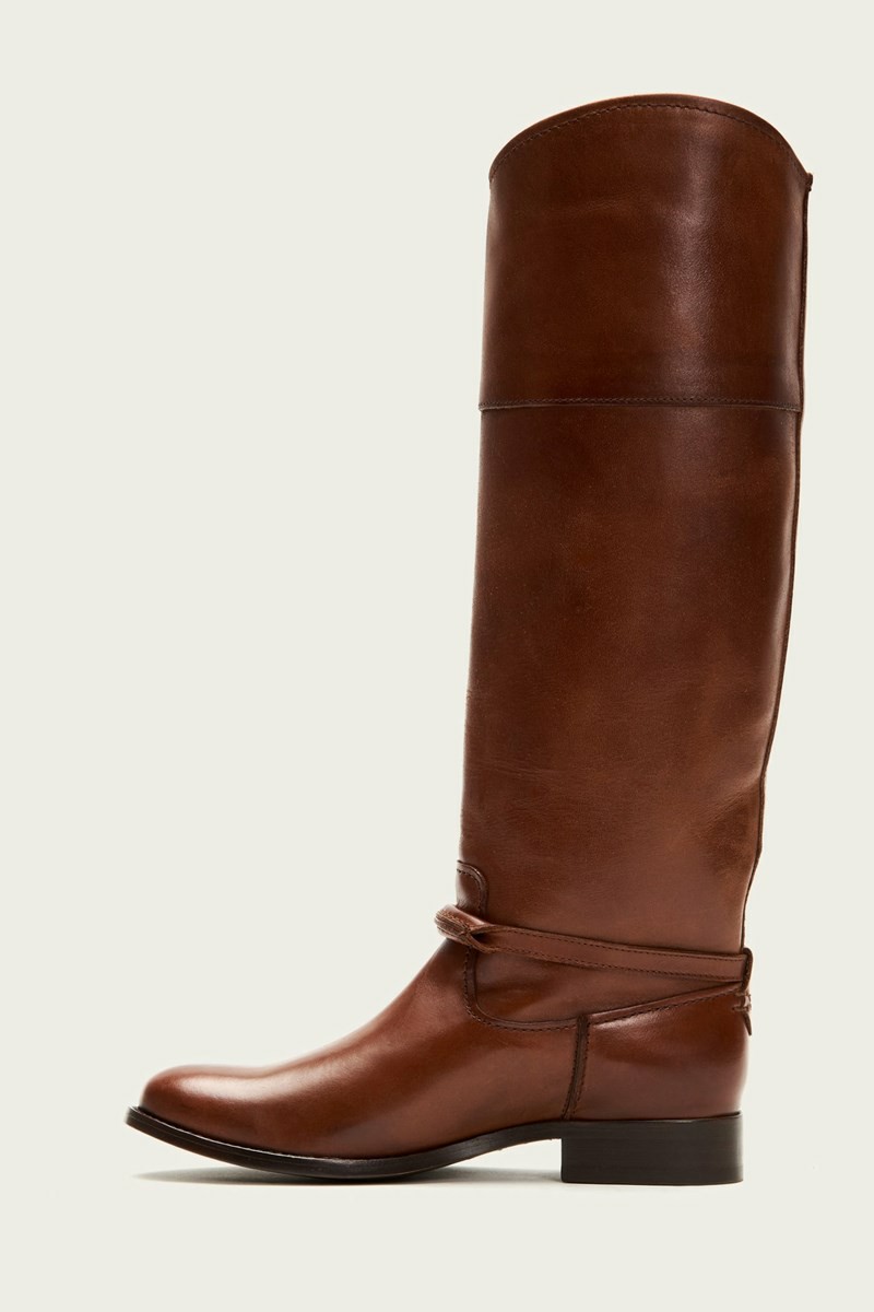 Brown Frye Melissa Seam Tall Women Knee-high Boots | VLUP98701