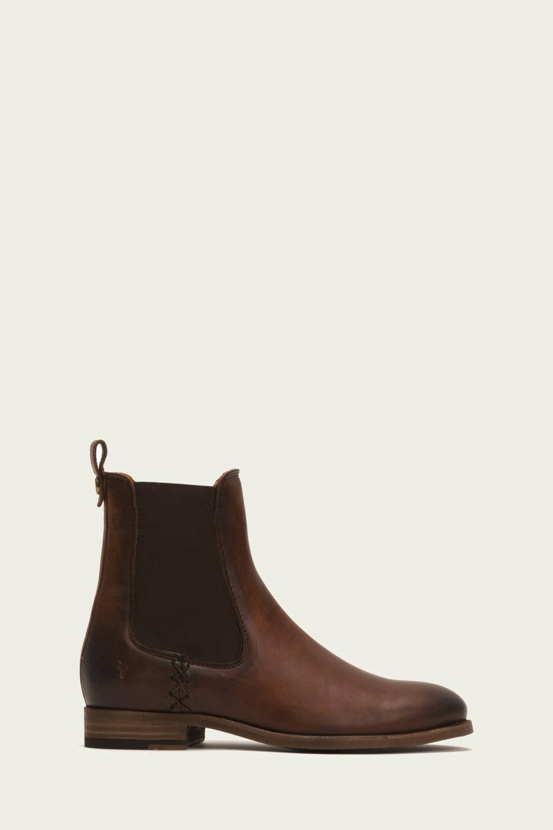 Brown Frye Melissa Women Chelsea Boots | TXCD61859