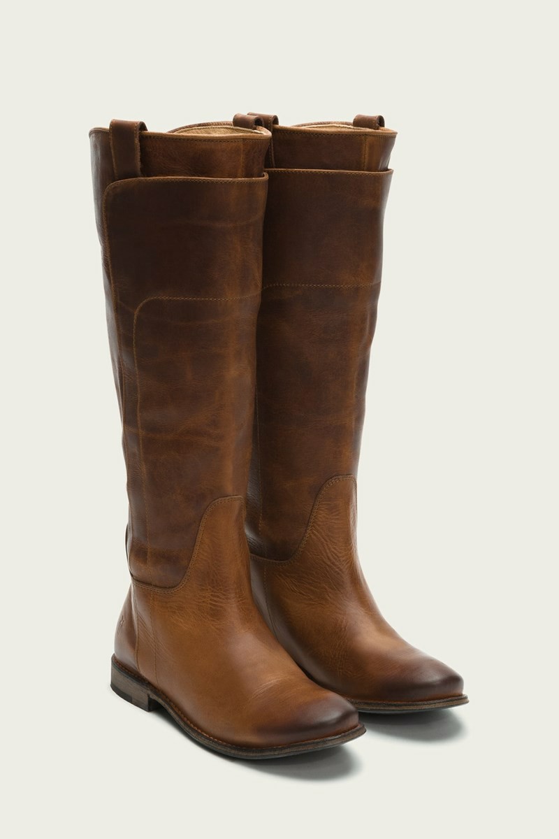 Brown Frye Paige Tall Riding Women Knee-high Boots | LGRK41839