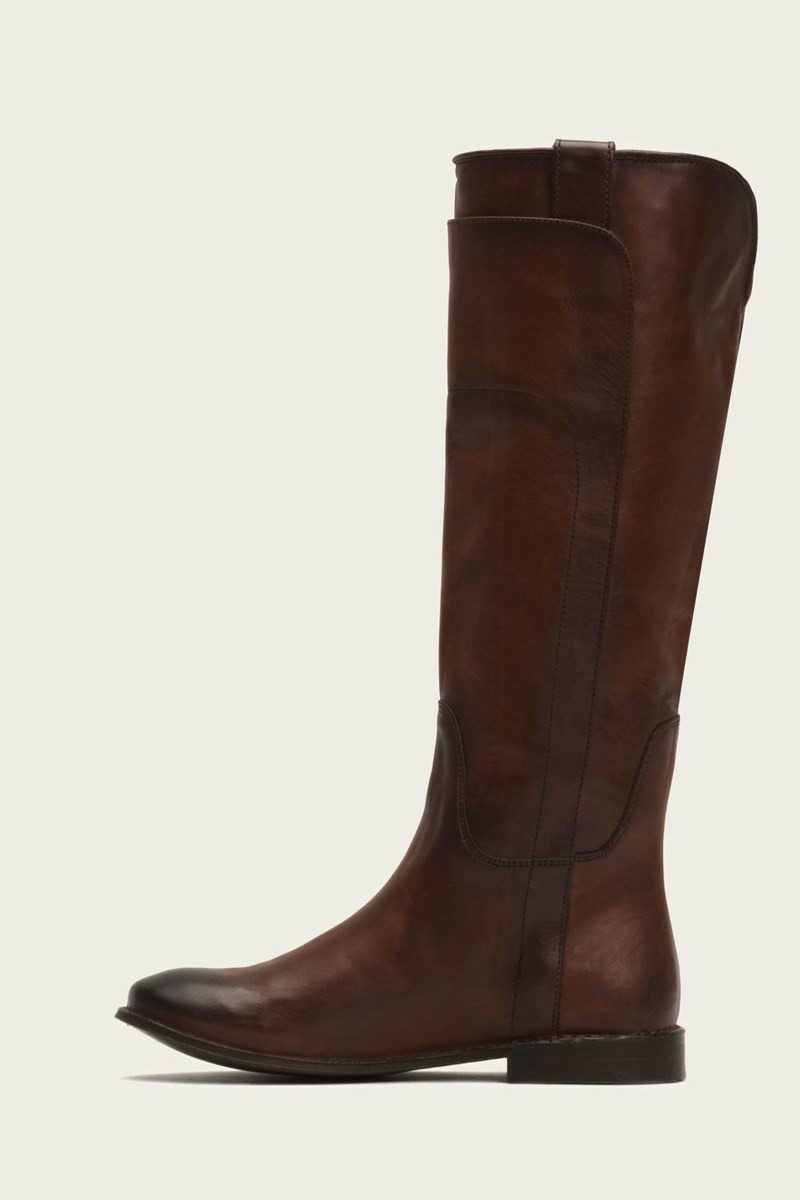 Brown Frye Paige Tall Riding Women Knee-high Boots | DIBX06859