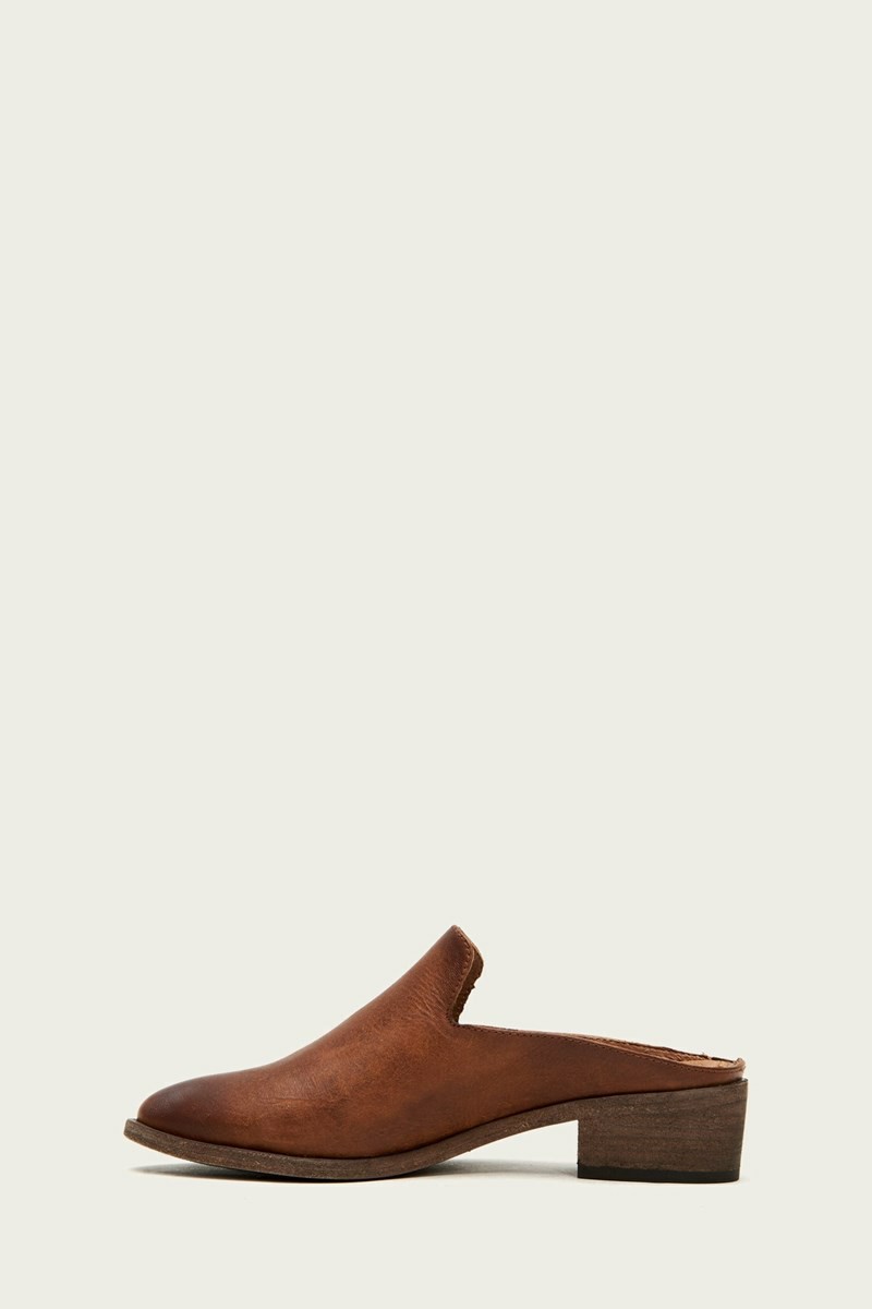 Brown Frye Ray Women Mules | XBJQ20561