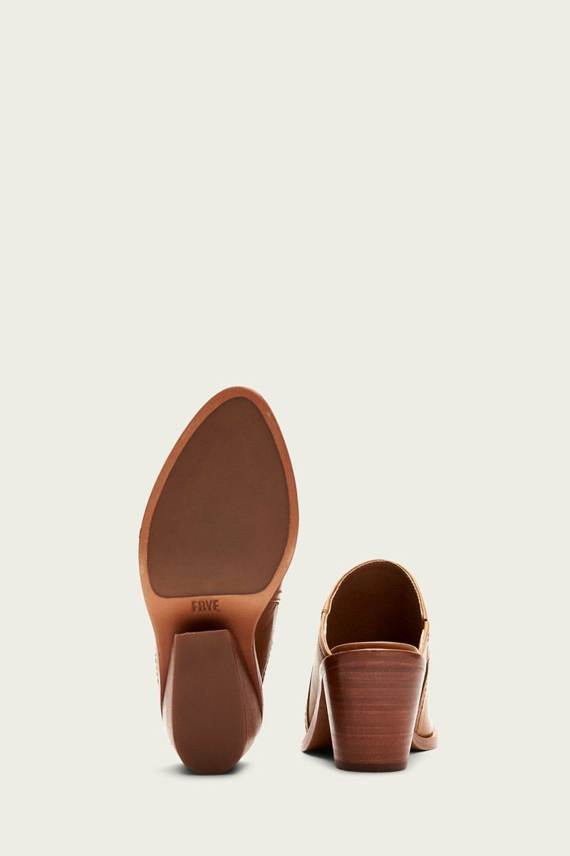 Brown Frye Serena Women Mules | MRXU10938