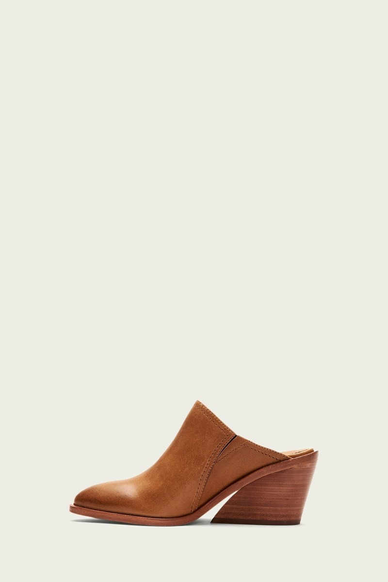 Brown Frye Serena Women Mules | MRXU10938