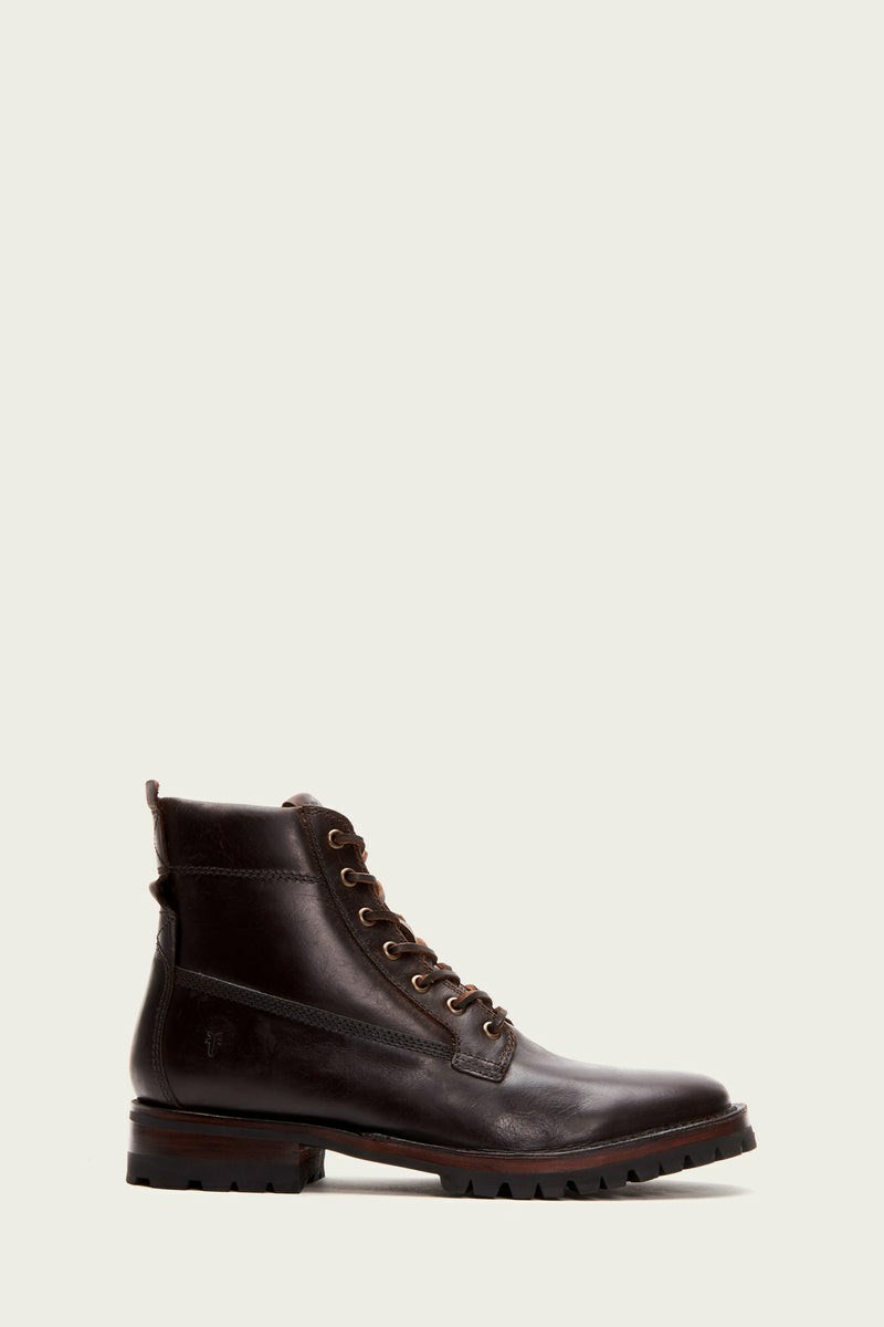 Brown Frye Union Workboot Men Lace Up Boots | ZTUY18562