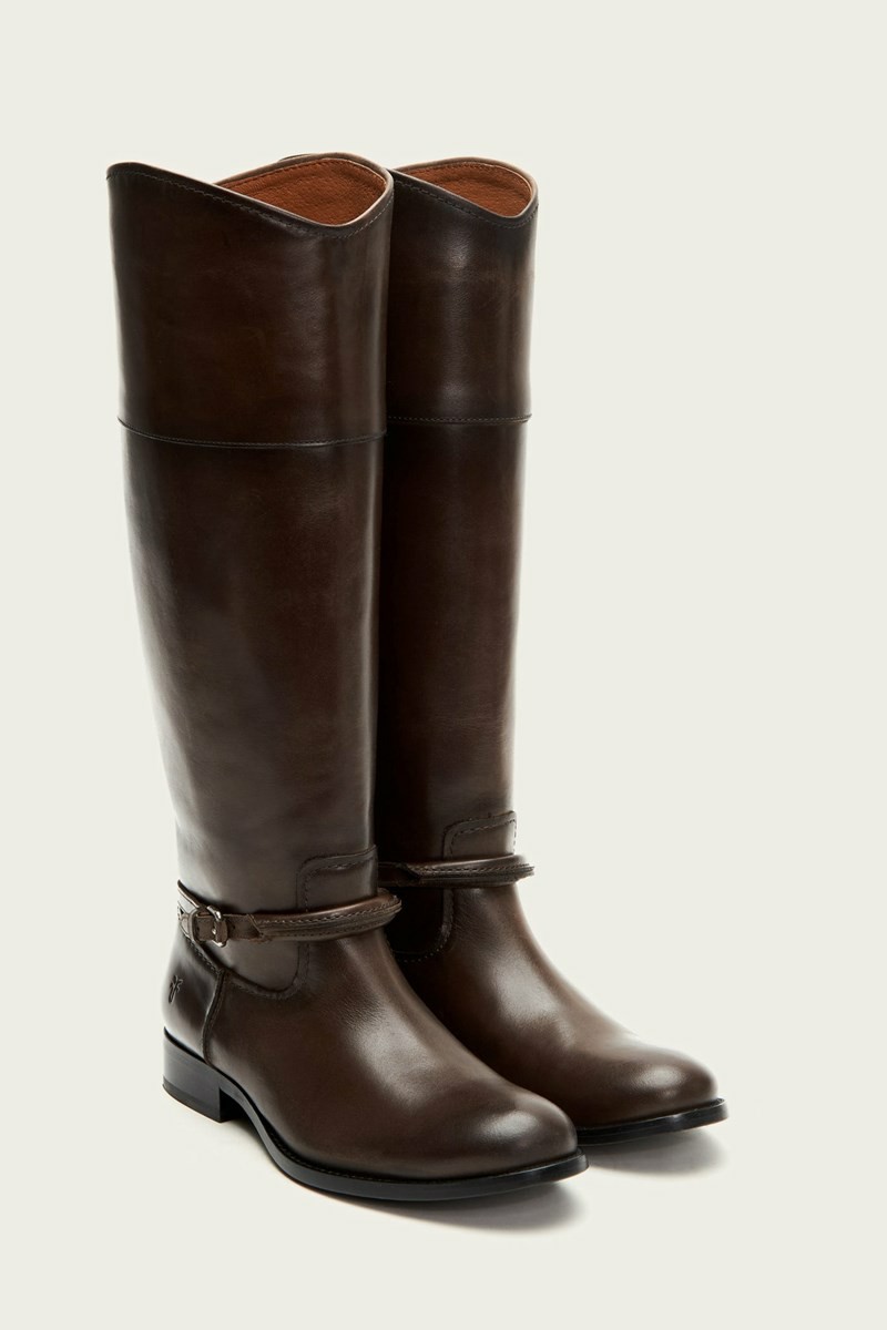 Chocolate Frye Melissa Seam Tall Women Knee-high Boots | MIKS76451