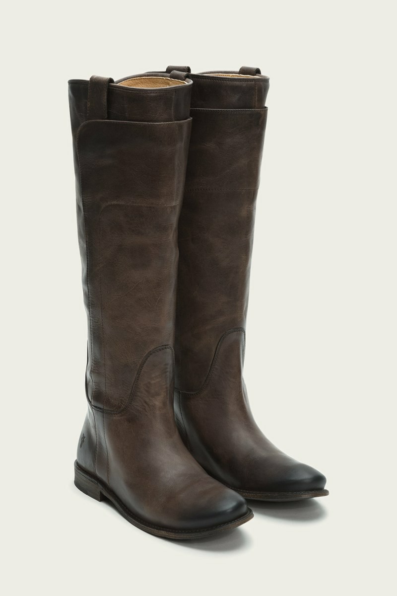 Chocolate Frye Paige Tall Riding Women Knee-high Boots | VIKY59842